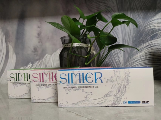 1ml 2ml 크로스 링크드 히알루론산 필러 24mg/Ml HA 피부 필러