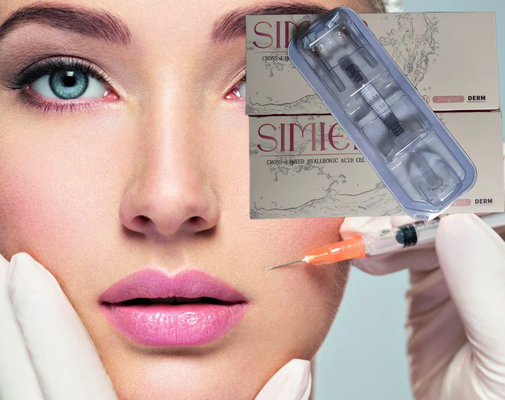 SIMIER 2ml 안티 윙크 얼굴 주입 히알루론산 피부 필러