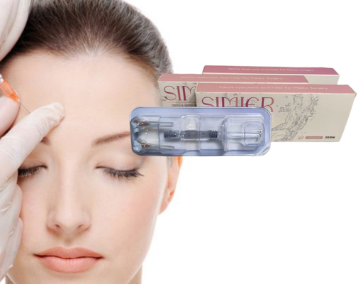 투명 10ml 나트륨 히알루론이트 젤 주사 치료법 미소 줄이를 채우기 위해