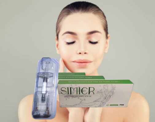 크로스 링크 된 히알루론산 주사 피부 필러 5ml 30Ml 오래 지속