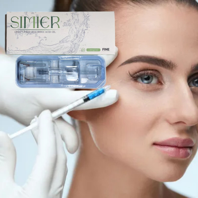 SIMIER 1mI 2ml 얼굴 히알루론산 젤 필러 주사 메소 테라피 용액