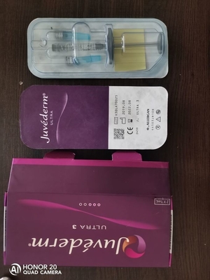부드러운 주름 주입 피부 필러 히알루론산 주브더름 울트라 3 2*1ml