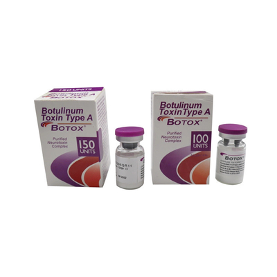 100 유닛 Onabotulinumtoxin 알레르기 항원 주사 주사 주사 주사